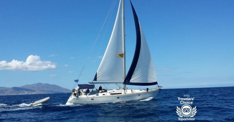 Mykonos: Yacht Cruise to Rhenia and Guided Tour of Delos - The Whole Day in Perspective