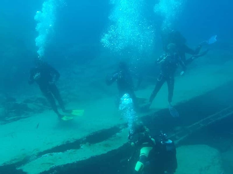 Mylopotas: Boat Cruise and Shipwreck Scuba Diving - FAQs