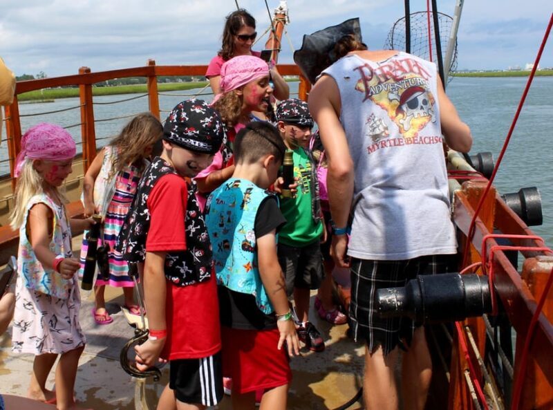 Myrtle Beach: Childrens Pirate Daytime or Sunset Adventure - Detailed Breakdown of the Itinerary