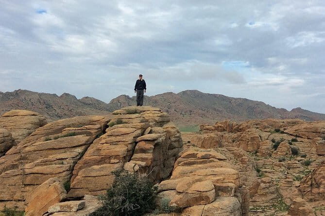 Mysteries of the Gobi Desert - The White Stupa and Colorful Sandstone