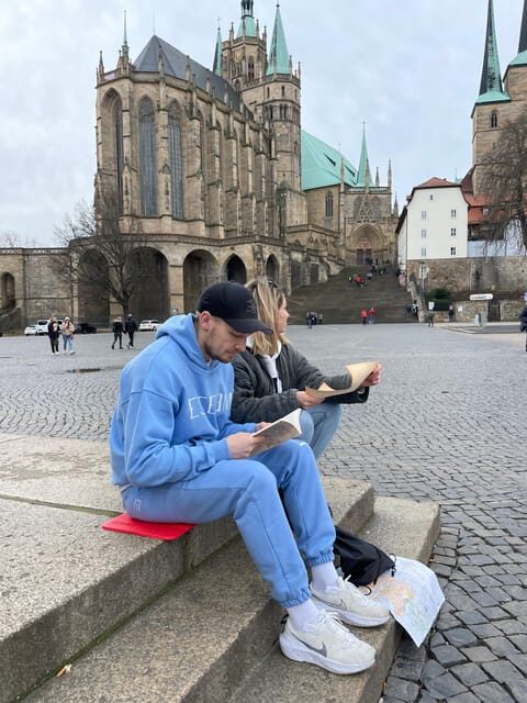 Mystery Backpack 2p: explore the city with an Erfurt novel - Key Points