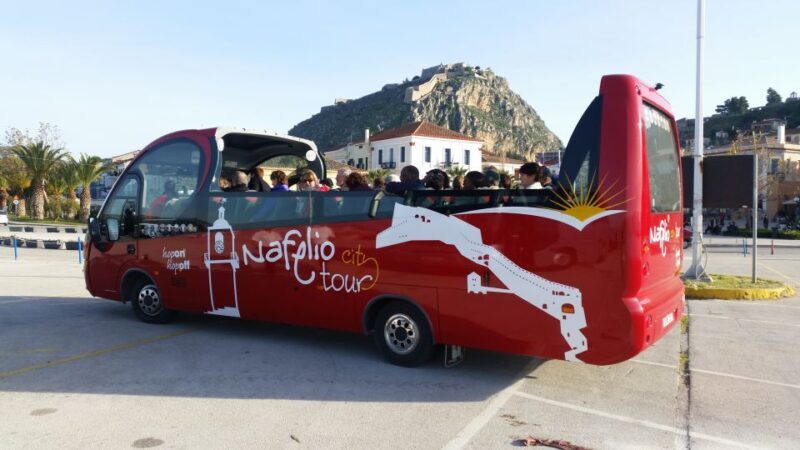 Nafplio Hop On Hop Off Bus Tour - The Route and Key Stops