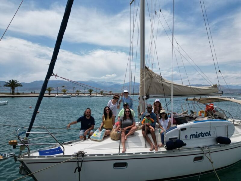 Nafplio Sun Sail Cruises | Semi-Private Half Day | Full Meal - Key Points