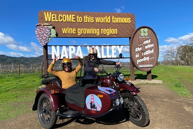Napa Valley Classic Sidecar Wine tours - In-Depth Review of the Napa Valley Classic Sidecar Wine Tour