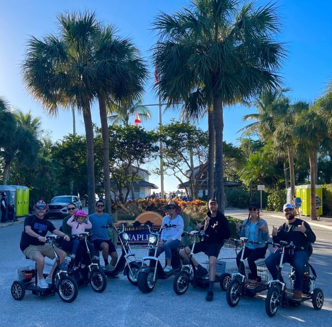 Naples Florida: Downtown Electric Trike Tour - Family Fun - Things to Consider