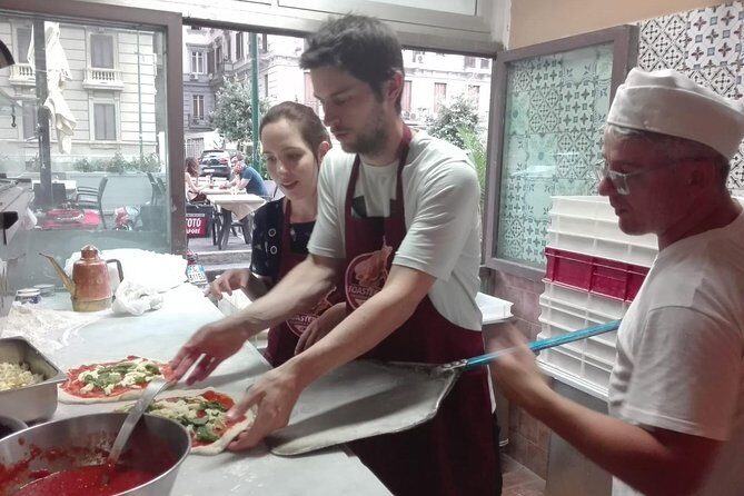 Naples Pizza-Making: From Dough to Dessert & Wine at Pizzeria - Key Points