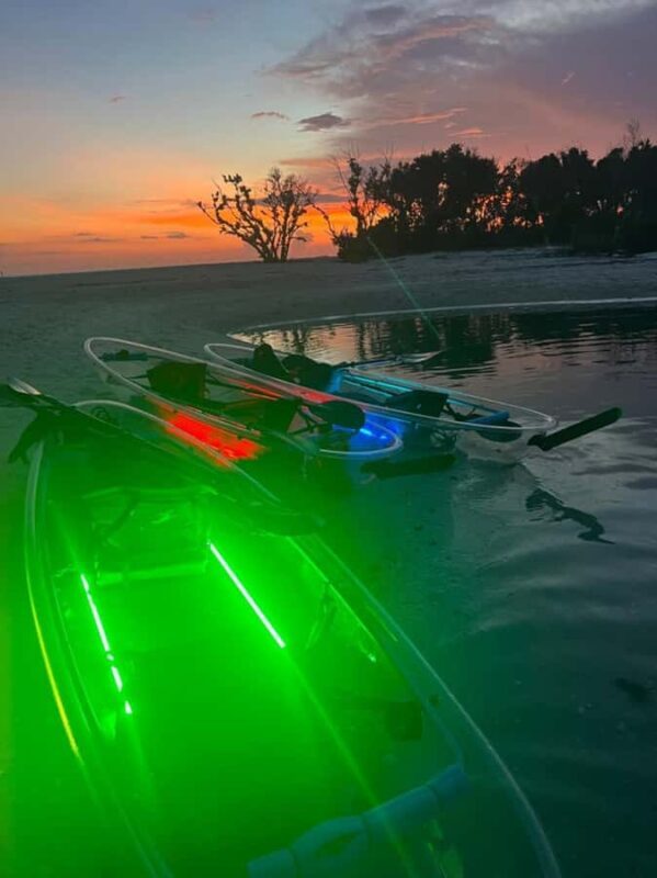 Naples: Sunset and Glow Clear Kayak Tour - The Experience in Detail