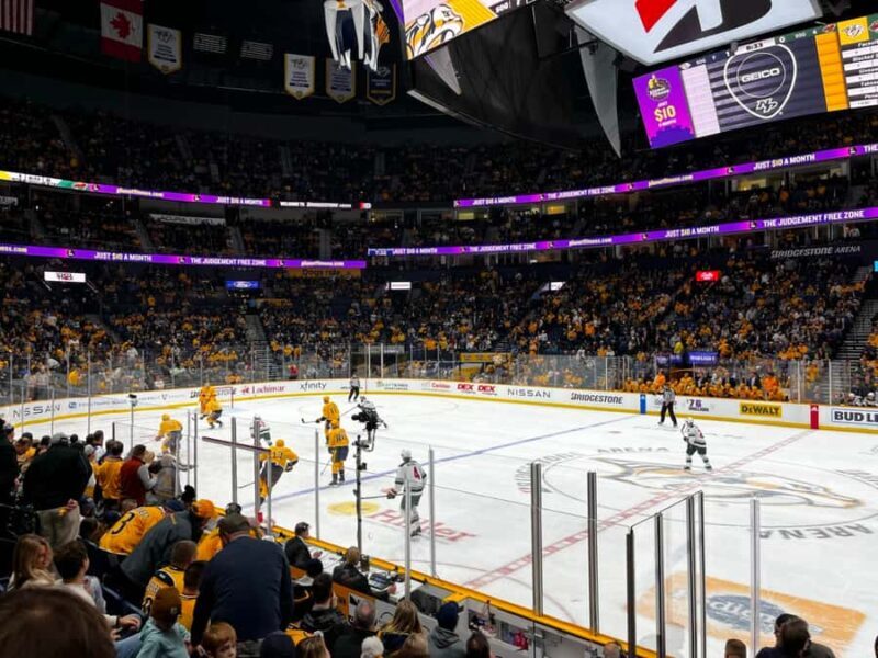 Nashville: Nashville Predators Ice Hockey Game Ticket - An Inside Look at the Nashville Predators Game Experience