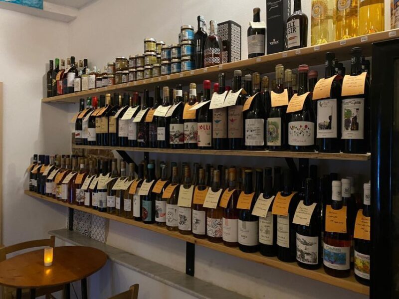 Natural Wine Tasting with snacks at Bottega Monteleone - Authenticity and Knowledge