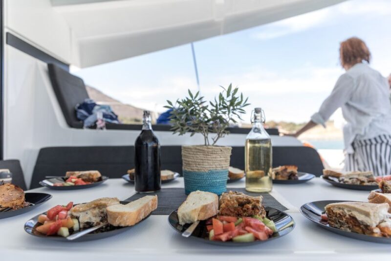 Naxos: Catamaran Cruise with Swim Stops, Food, and Drinks - Authentic Experiences and Practical Details