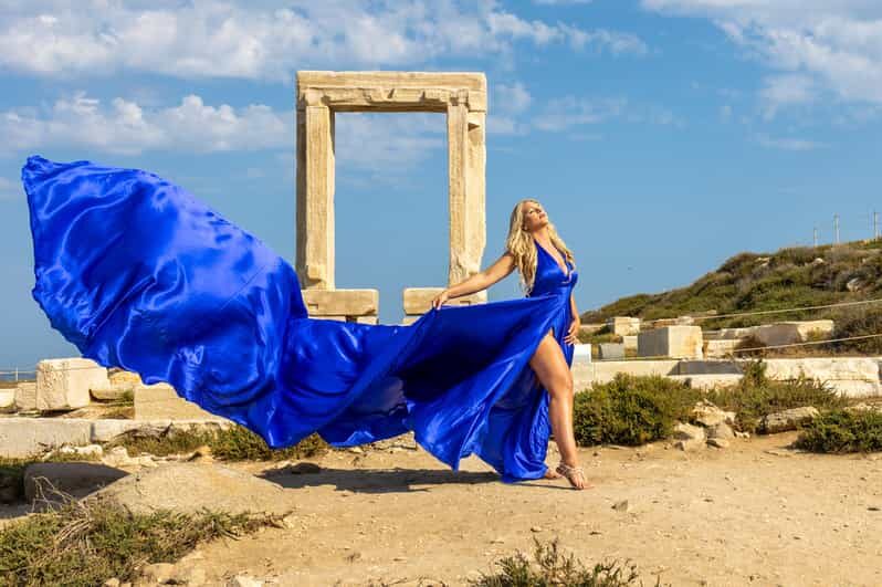 Naxos Flying Dress Photo Shooting - What Is the Naxos Flying Dress Photo Shooting?