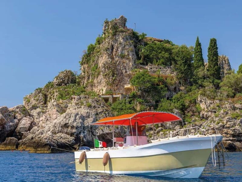 Naxos: Isola Bella, Blue Grotto, & Mazzarò Bay Boat Tour - Key Points
