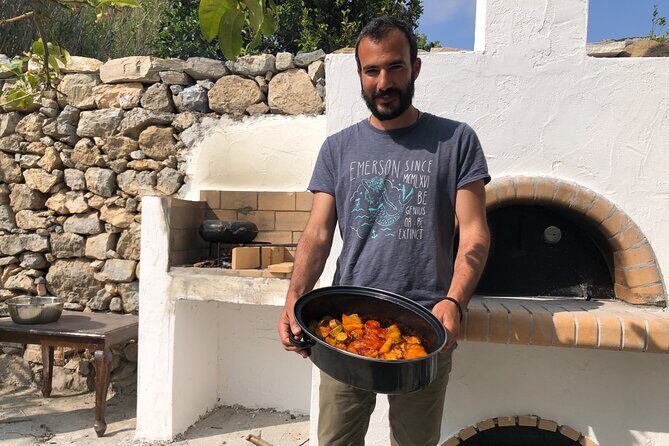 Naxos Perivoli Farm Experience & Wood-fire Cooking Class - Cooking Over a Wood Fire: A Traditional Greek Feast