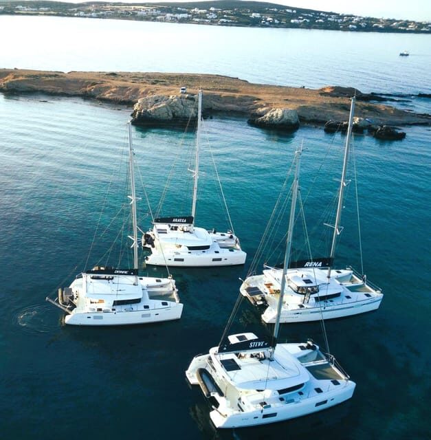 Naxos: Private Sunset Catamaran Cruise with Dinner - An Overview of the Experience