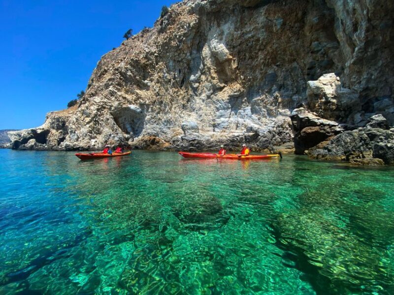 Naxos: Rhina Cave and Coastline Sea Kayaking Tour - An In-Depth Look at the Experience