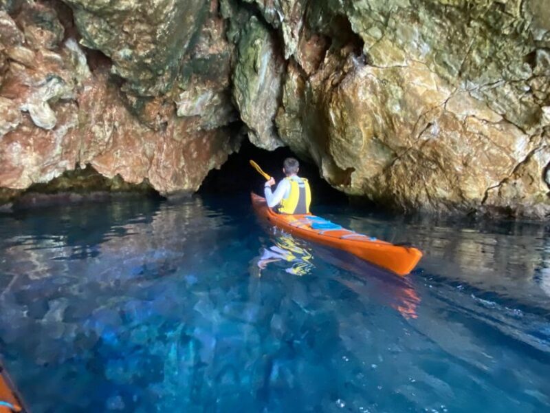 Naxos: Rhina Cave and Coastline Sea Kayaking Tour - Authentic Experiences and Personal Touches