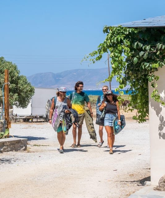 Naxos: Wingfoilling Lessons by Amouditis Kite Center - Key Points