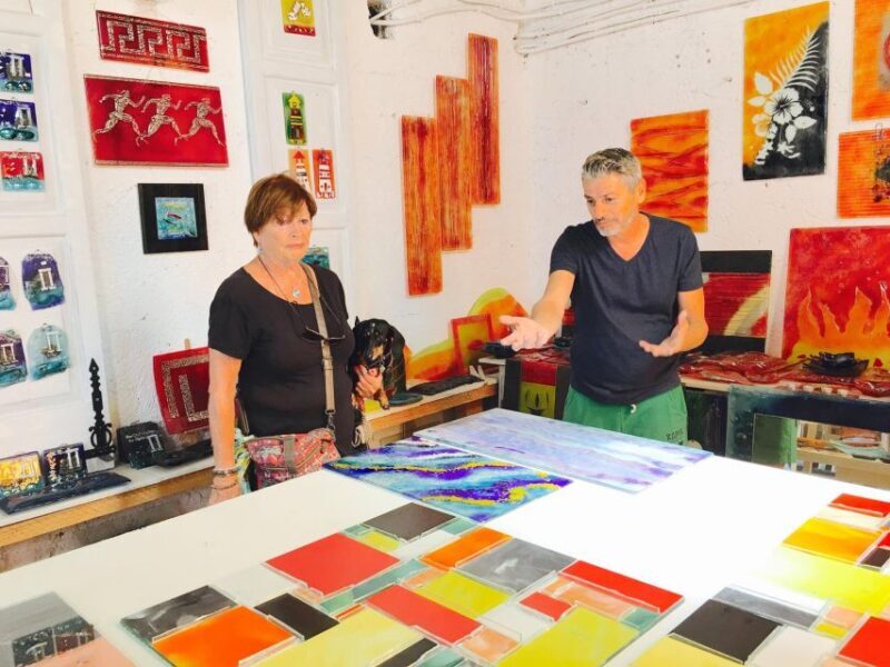 Naxos: Workshop Fusing Glass in Galanado - Key Points