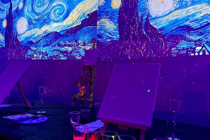 NEON Starry Night Sip and Paint Experience - Final Thoughts
