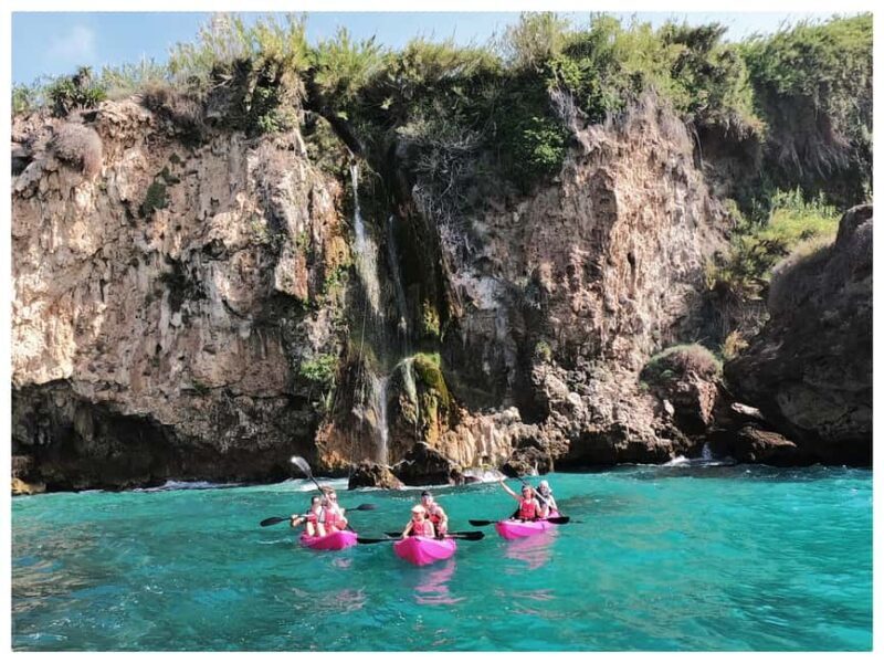 Nerja: Guided Kayak Tour on the Cliffs of Maro-Cerro Gordo - An In-Depth Look at the Kayak Tour Experience