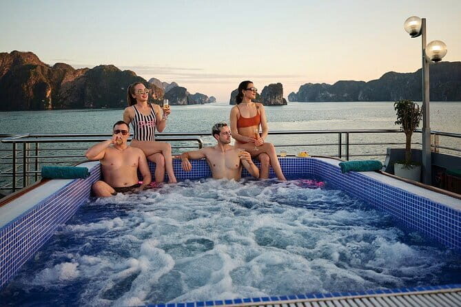 New 5 Star Sea Lion Cruise to Halong Bay from Hanoi with Buffet - Key Points