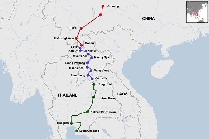 NEW Laos China Railway: Online Tickets - Save Time - Skip Lines - The Itinerary and the Experience