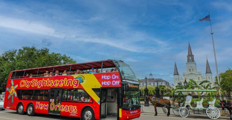New Orleans: 2 or 3 Day Hop-On Hop-Off Bus with Walking Tour - The Sum Up