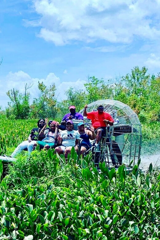 New Orleans: 6 Passenger Premium Airboat Swamp Tour - The Value of the Experience