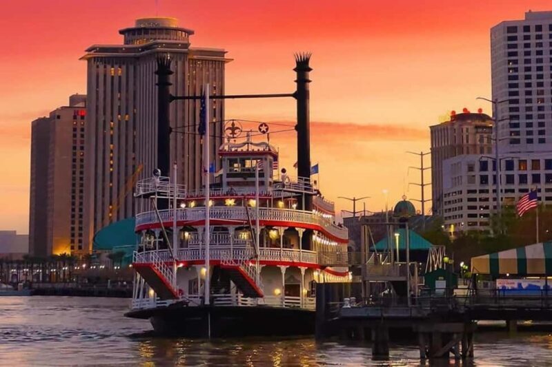 New Orleans: Evening Steamboat Jazz Cruise + Optional Dinner - Key Points
