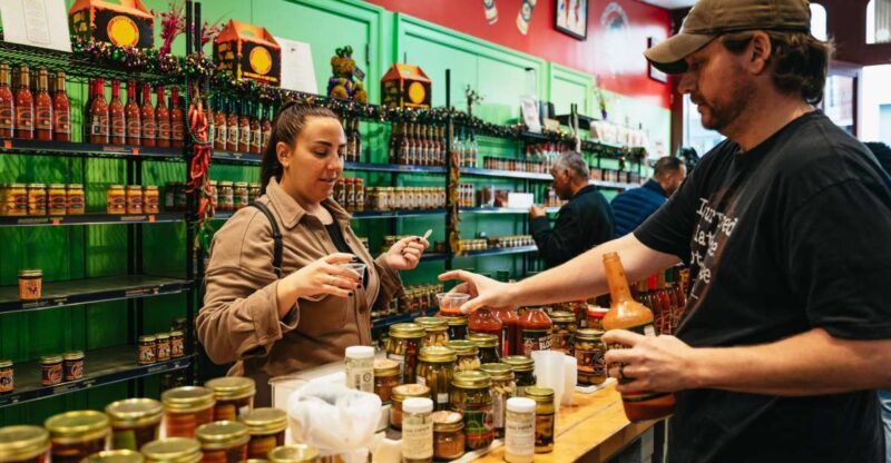 New Orleans: French Quarter Food History Walking Tour - Hot Sauce Bar and Sweet Indulgences