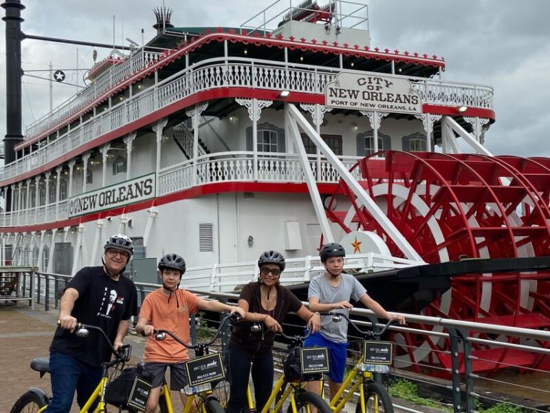 New Orleans: Guided Sightseeing Bike Tour - City Park and Cafe du Monde