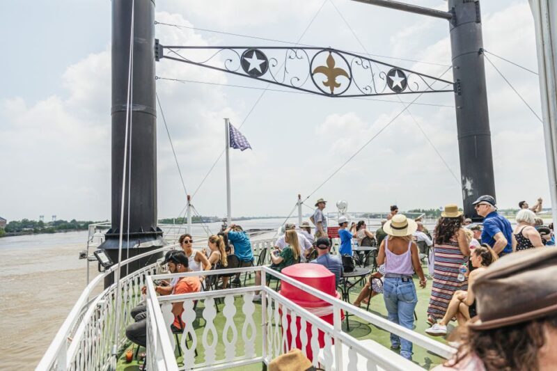New Orleans: Steamboat Natchez Jazz Cruise with Lunch Option - Live Narration and Jazz Music
