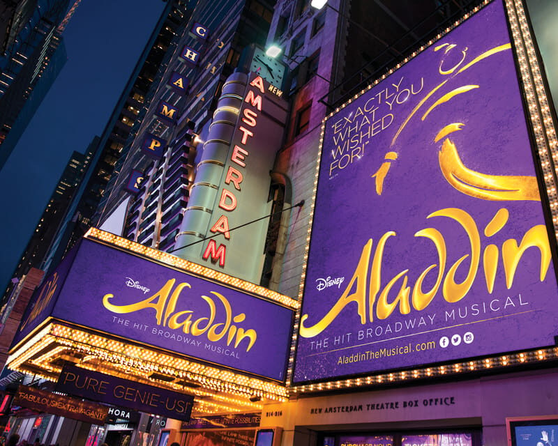 New York City: Aladdin on Broadway Entry Tickets - Authenticity and Extra Details