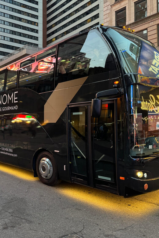 New York City: Bustronome Gourmet Lunch Tour on a Luxury Bus - Who should consider this tour?