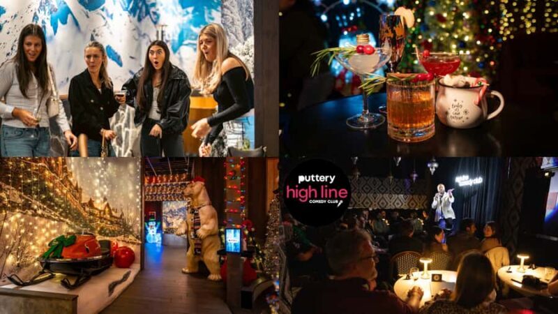 New York City: Holiday Mini Golf + Cocktail & S'more - Drinks and Cozy Treats: A Toast to the Holidays
