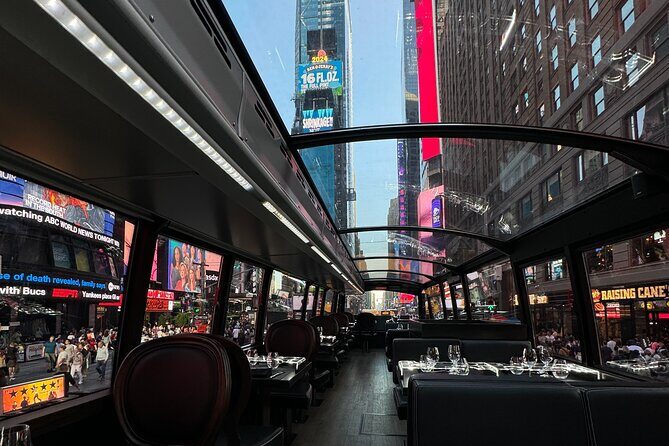 New York City Luxury 6-course Dinner Bus Tour - A Deep Dive into the Experience