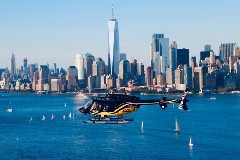 New York City Night Skyline Tour by Helicopter - Key Points