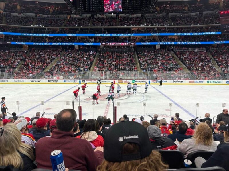 Newark: New Jersey Devils Ice Hockey Game Ticket - The Heartbeat of Hockey at Prudential Center