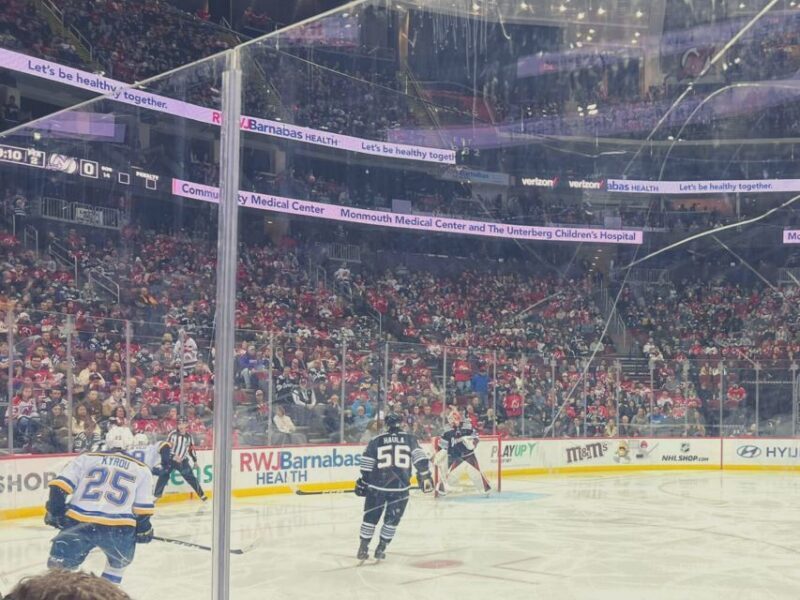 Newark: New Jersey Devils Ice Hockey Game Ticket - The Crowd and Atmosphere
