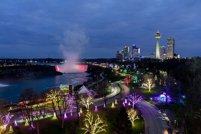 Niagara Falls Festival of Lights Tour from Toronto - Key Points
