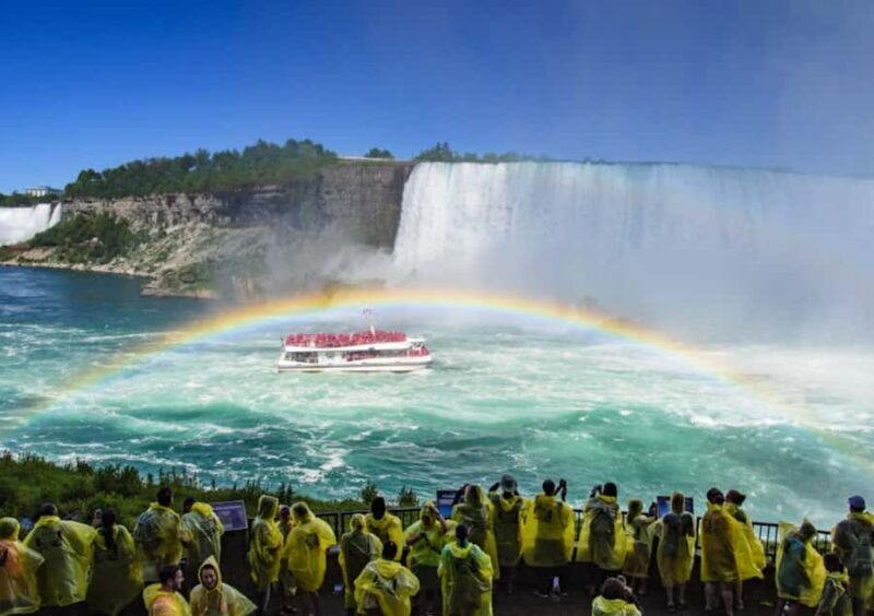 Niagara Falls, USA: Highlights Tour with Boat Ride & Cave - The Itinerary in Detail