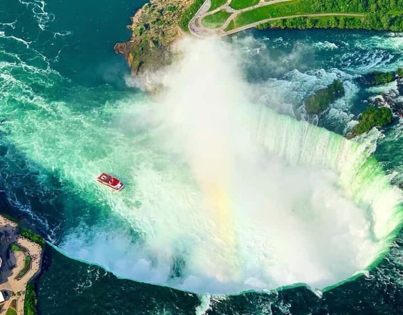 Niagara Falls Walking Tour with Boat Cruise Eco-Experience - Key Points