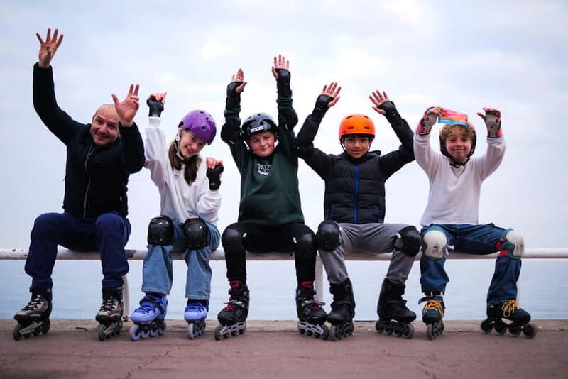 Nice on rollerblades at sunset, local food, and live music! - Key Points