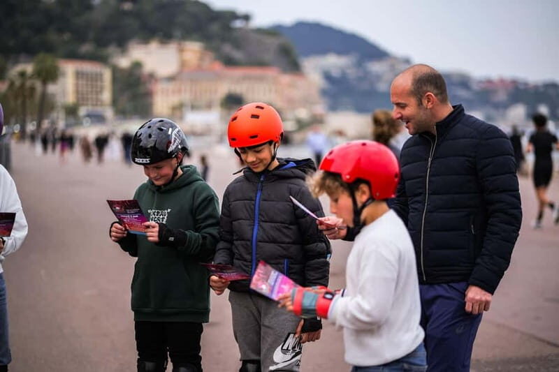 Nice on rollerblades at sunset, local food, and live music! - The Meal and Atmosphere