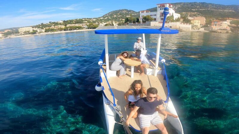 Nice: Private French Riviera Solar Boat Cruise - The Sum Up