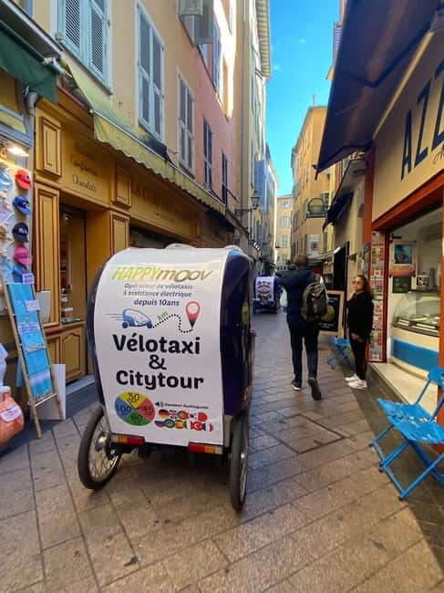 Nice: private guided Tour by electric taxi bike - An Introduction to the Tour