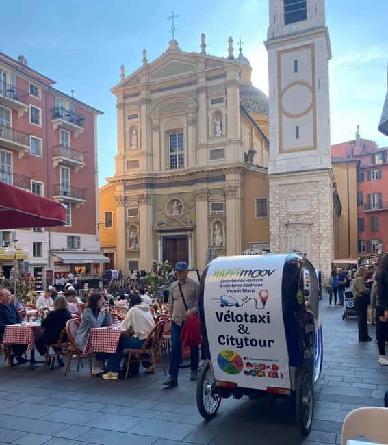 Nice: private guided Tour by electric taxi bike - The Value for Money