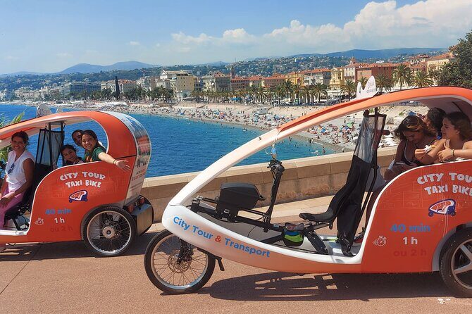 Nice: Visit of Nice by electrically assisted bike taxi 1 hour. - The Sum Up