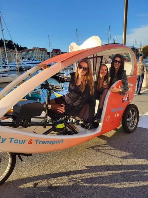 Nice : visite guidée 1h30 en TukTuk avec guide Nicois. - Breakdown of the Tour Itinerary