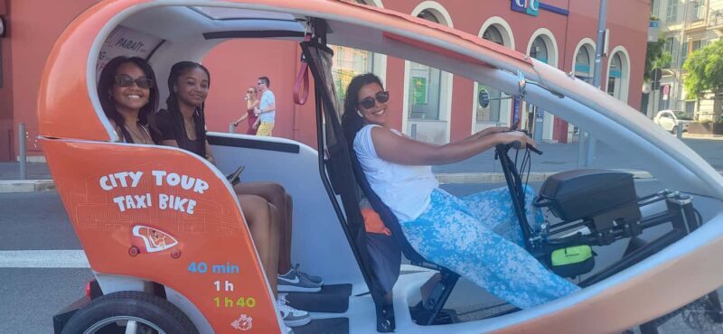 Nice : Visite guidée privé 40min en pouss pouss électrique. - The Experience in Detail